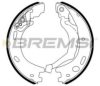 BREMSI GF0440 Brake Shoe Set, parking brake